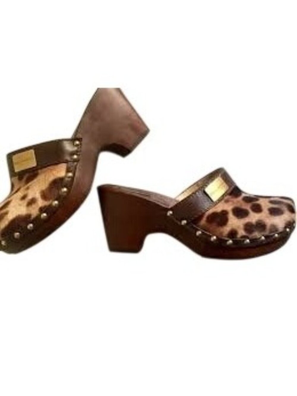 N-103. Dolce & Gabbana Zoccolo Jungle Clogs